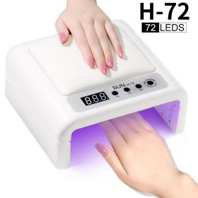 UV Led Nail Lamp For Gel Nail Polish Press On Nails Curing,  Large UV Nail Light Curing Nail Dryer With Nail Arm Rest For Nail Art Nail Technician Sal