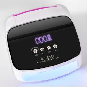 UV Nail Lamp, Professional Cordless UV LED Lamp For Nails 66Pcs Lamp Beads Automatic Sensor Gel Nail Uv Light For Nail Art At Home And In Salons