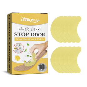 South Moon Shoe Odor Stickers, Sports Shoes Feet Sweat Feet Odor Clean Desalting Odor Fresh And Fragrant Shoe Stickers