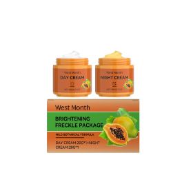 West&Month Papaya Facial Cream Lightens And Improves Facial Hydration, Moisturizes, Brightens And Softens Skin