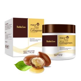 Collagen Hair Mask Hair Collagen Treatment Natural Argan Oil Hair Mask Deep Repair Conditioning Treatment Collagen Hair Mask For Dry Damaged Hair (Option: 200g)
